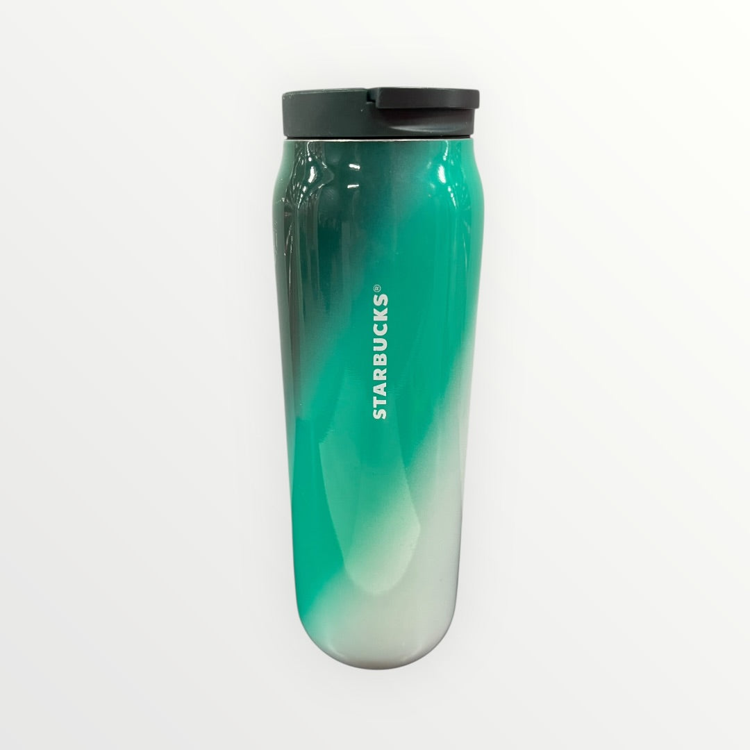 Starbucks Tumbler 2022 Holiday Mint Green Ombre 20oz