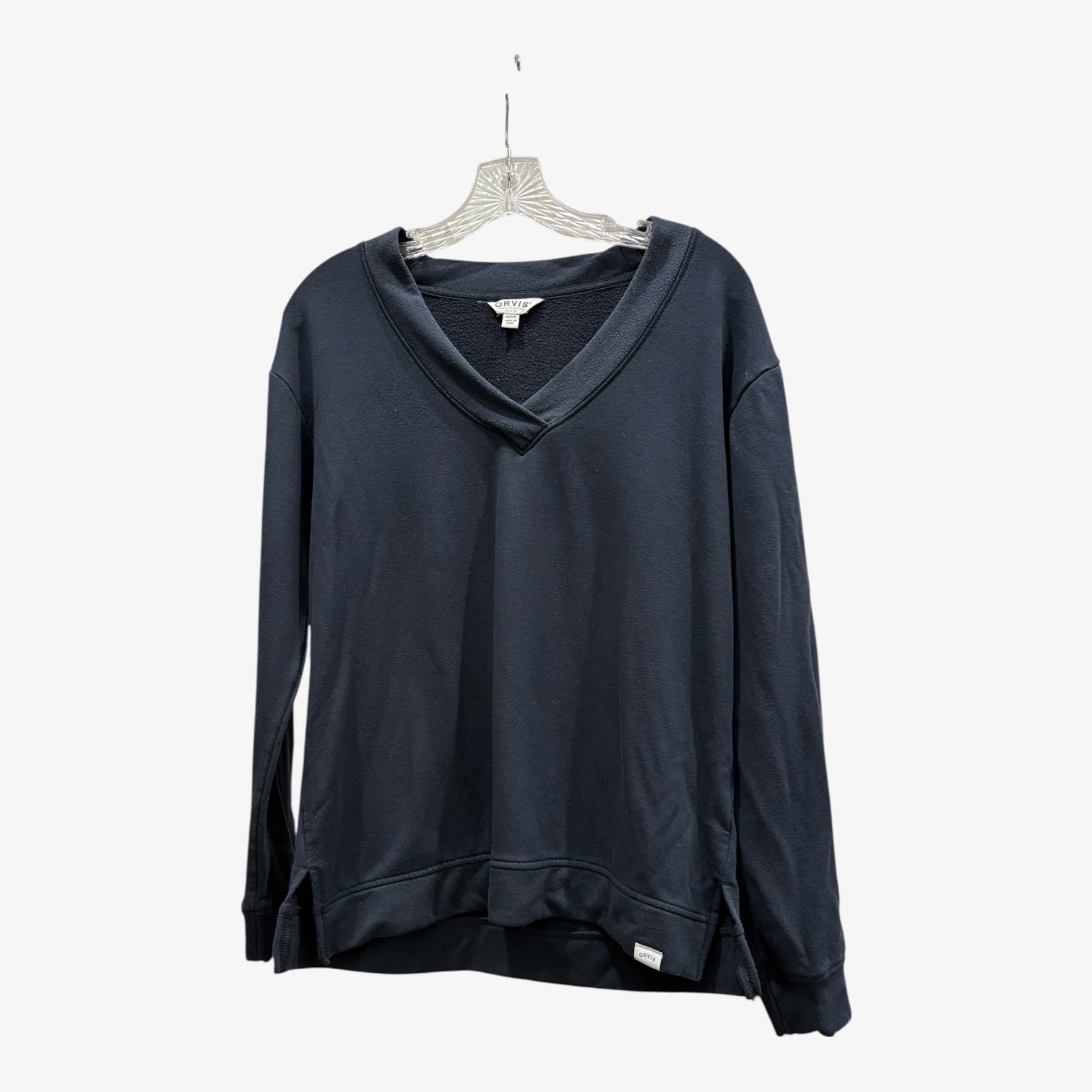 Orvis Women's V-Neck Sweatshirt Size: S