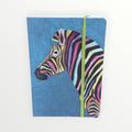 Studio Oh! Hardcover Compact Deconstructed Journal Eli Halpin Rainbow Zebra Edition 5" x 8"