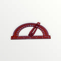 Drawing Compass & Plastic Math Protractors 180 Degree Swing Arm