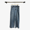 Women's AE Dreamy Drape Low-Rise Ultra Wide-Leg Jean Size: 14
