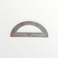 Westcott 6" Plastic 180 Degree Protractor, Clear
