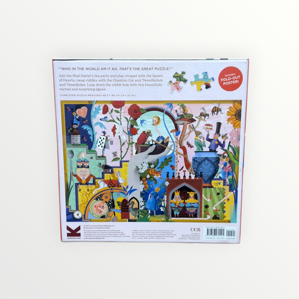 Laurence King Alice's Wonderland 1000 Piece Puzzle