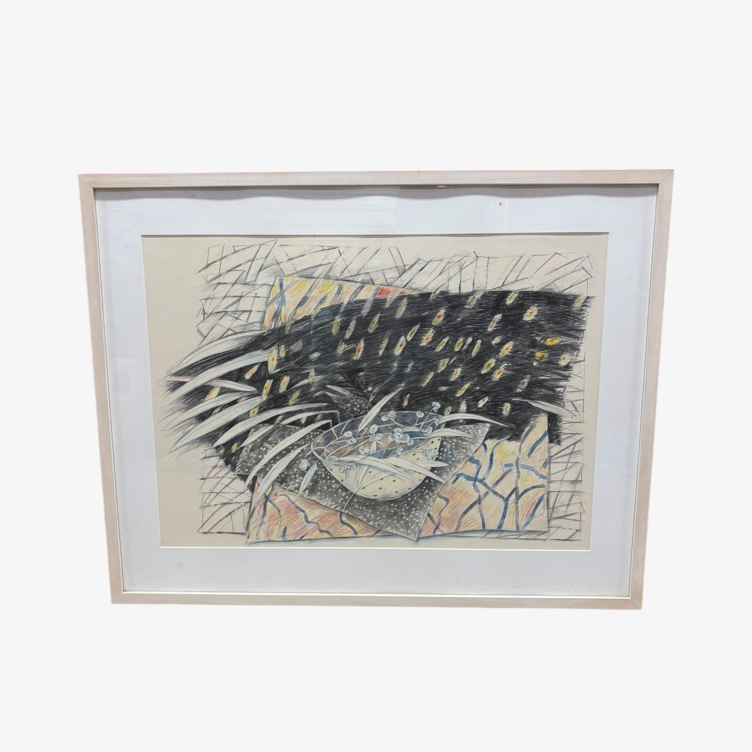 Professional Framed Abstract Artwork