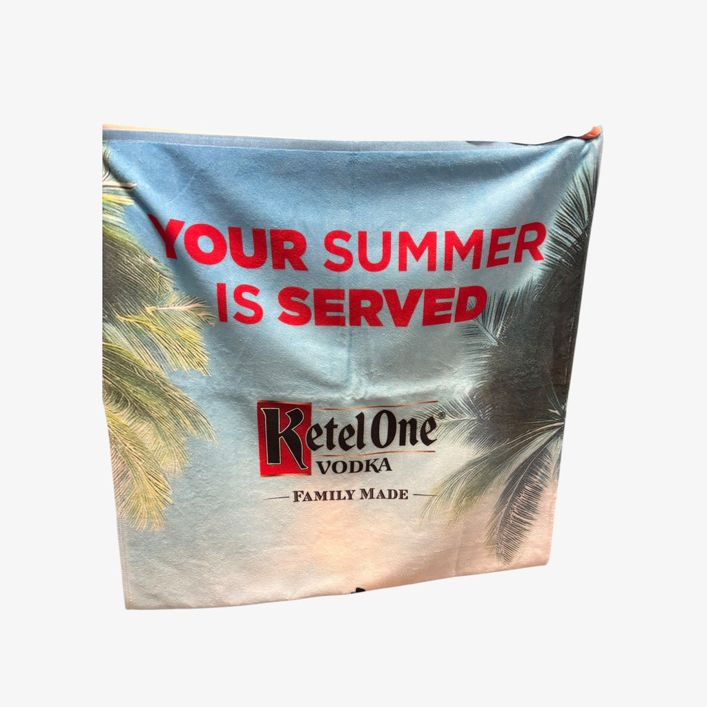 Ketel One Vodka Beach Towel 30" x 62"