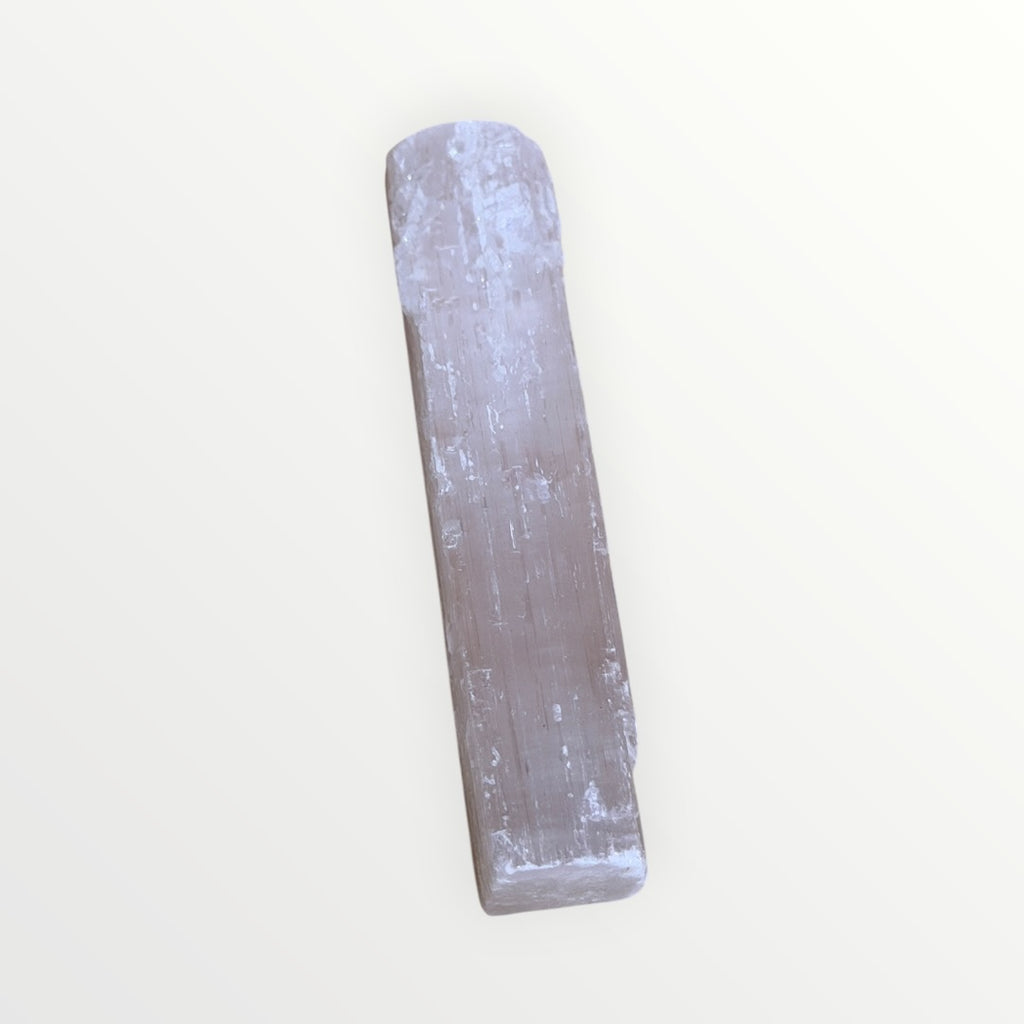 Selenite Crystal Wand 4"L