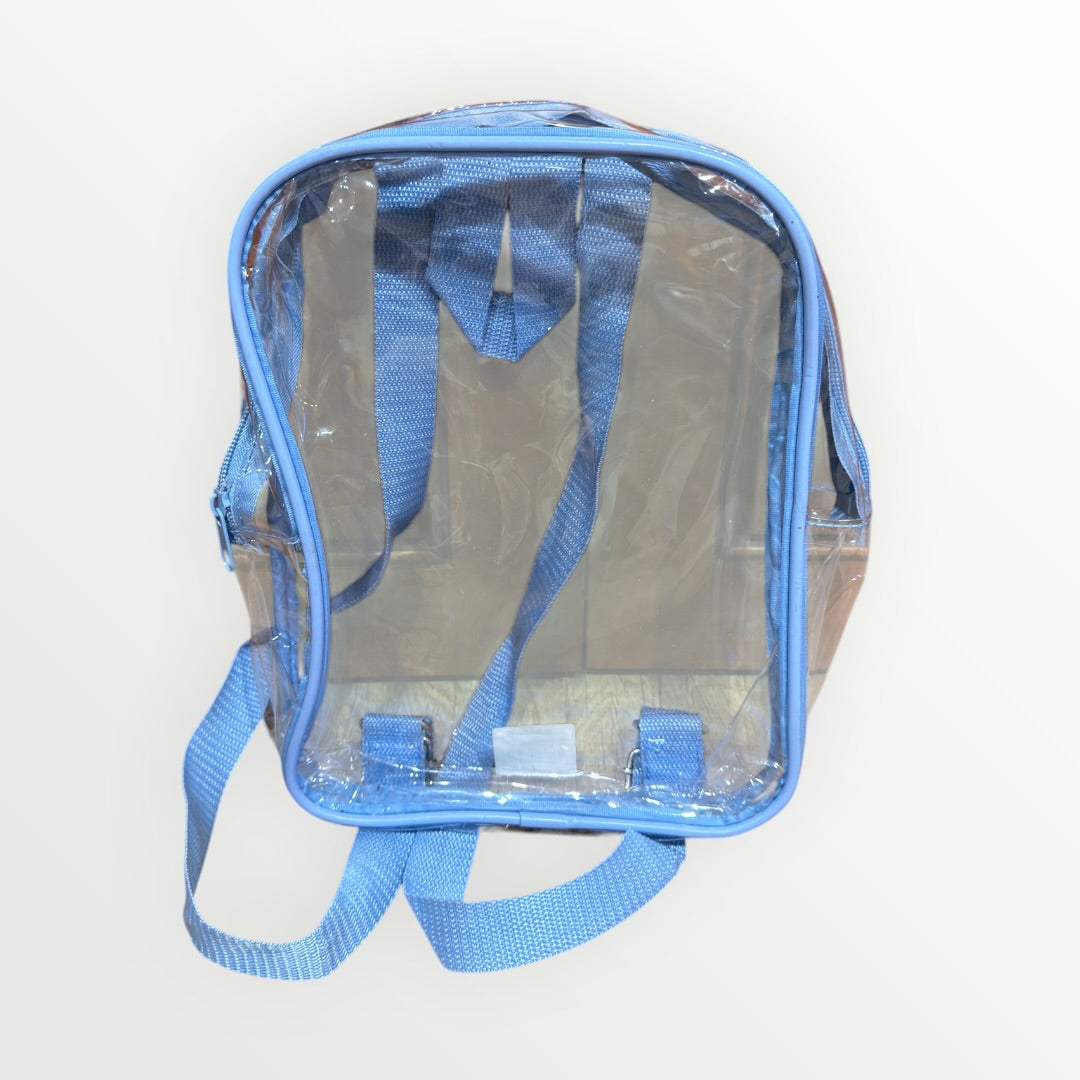 Kohl's Clear PVC Stadium Backpack 7" x 10"