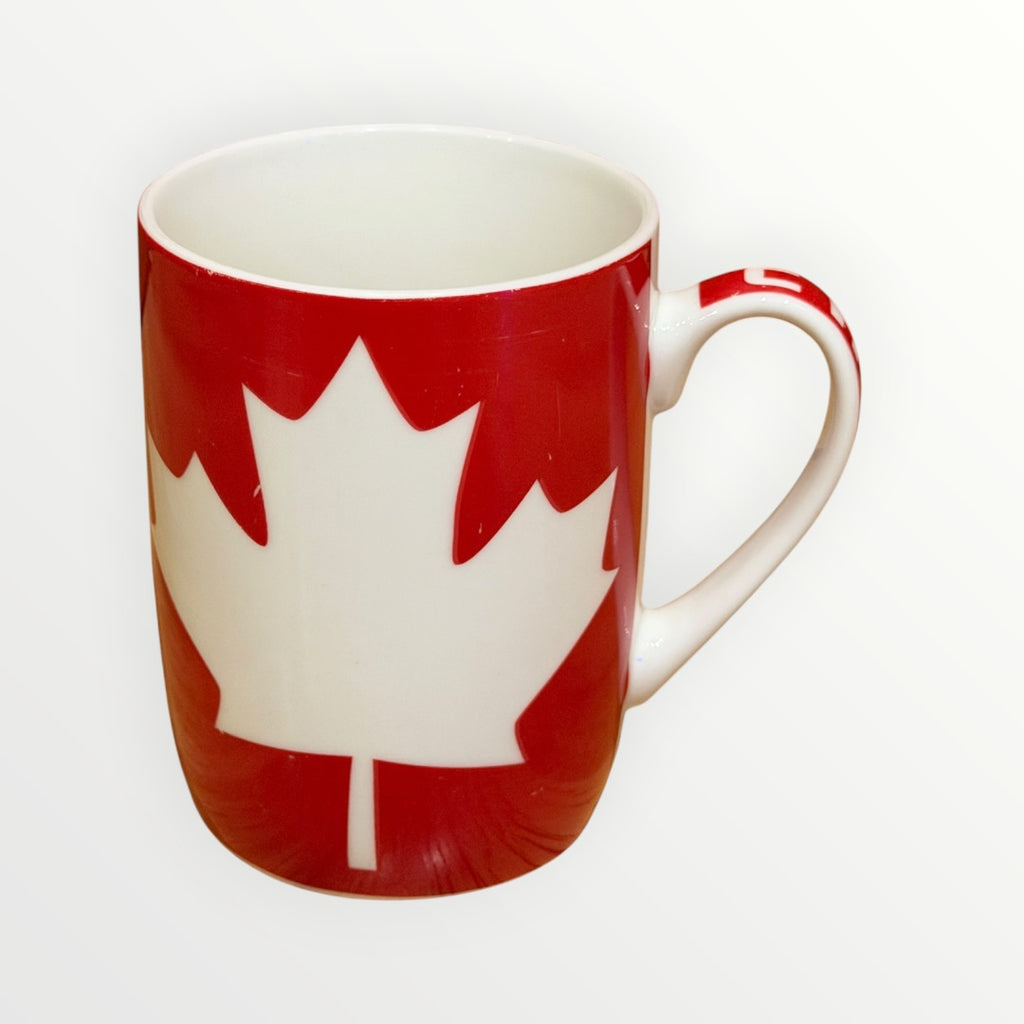 Souvenir Du Quebec Coffee Tea Mug Maple Leaf 16oz