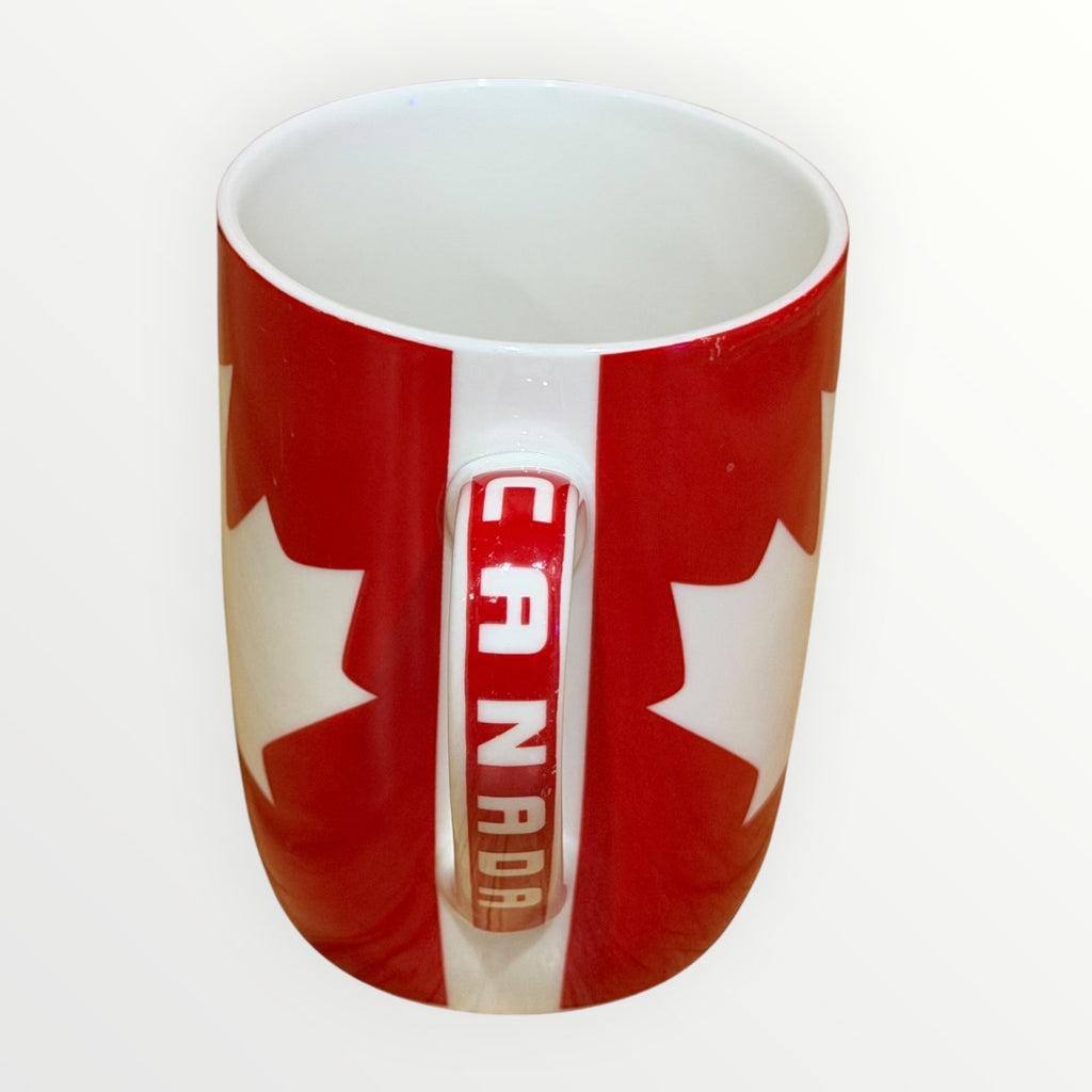 Souvenir Du Quebec Coffee Tea Mug Maple Leaf 16oz
