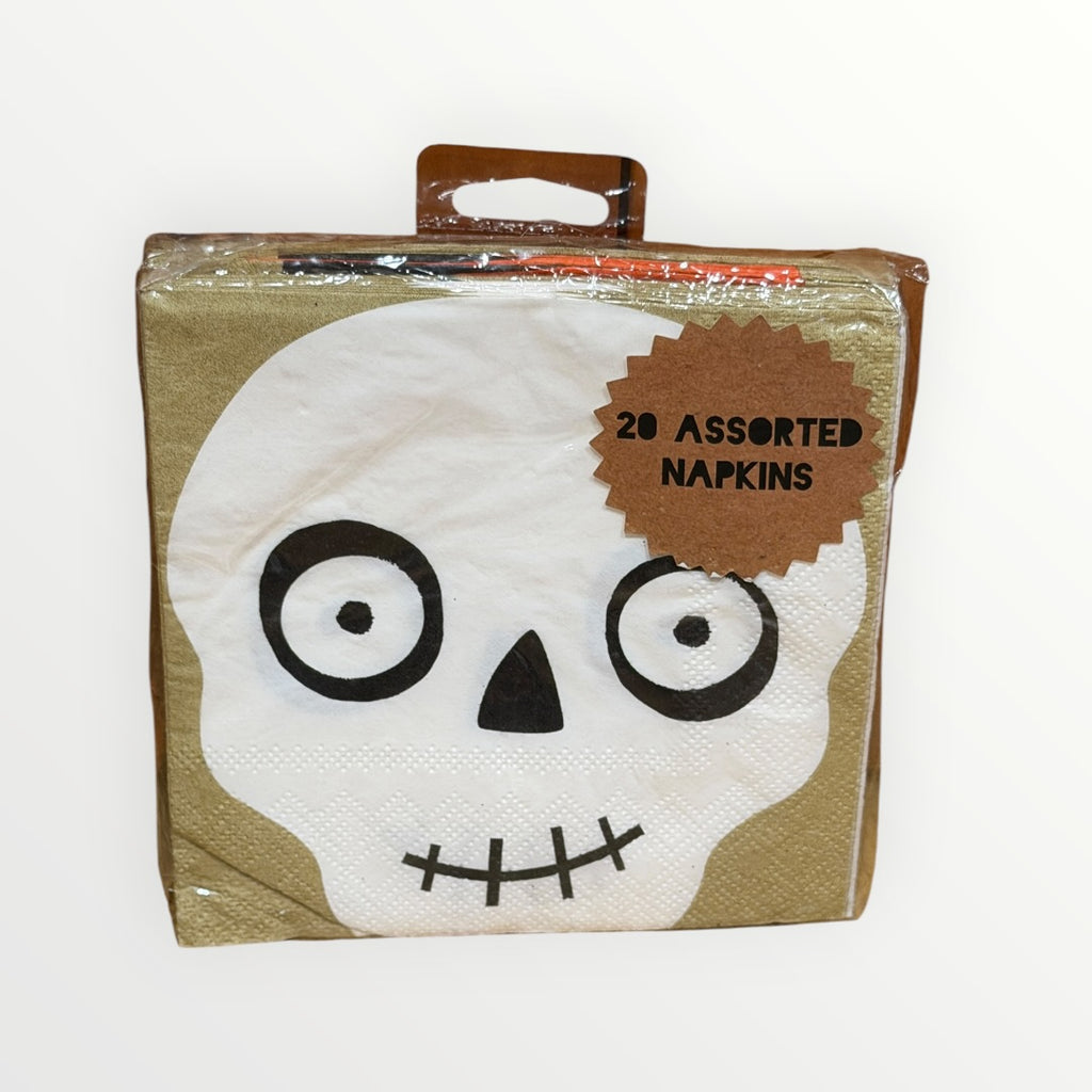 World Market 20 Assorted Happy Halloween Beverage Napkins 10" x 10"