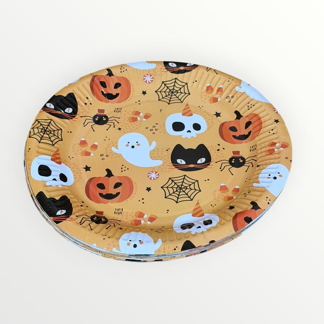 8-Count Halloween Dinner Plates 9"D