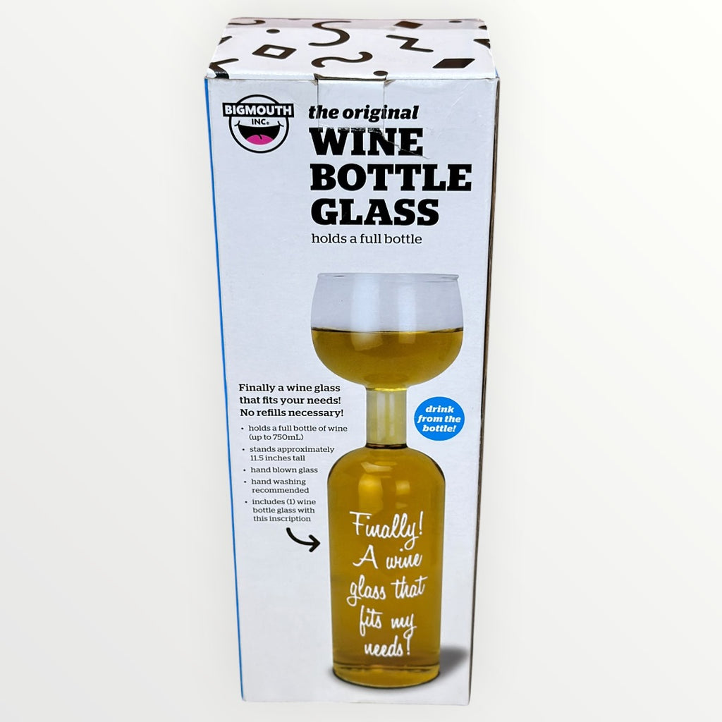 The Original Wine Bottle Glass by BigMouth Inc.