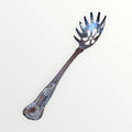 Vintage Sheffield Silverplate Spaghetti Serving Fork 11"L – Made in Italy