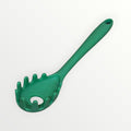 Green Premium Silicone Spaghetti Server 10.5"