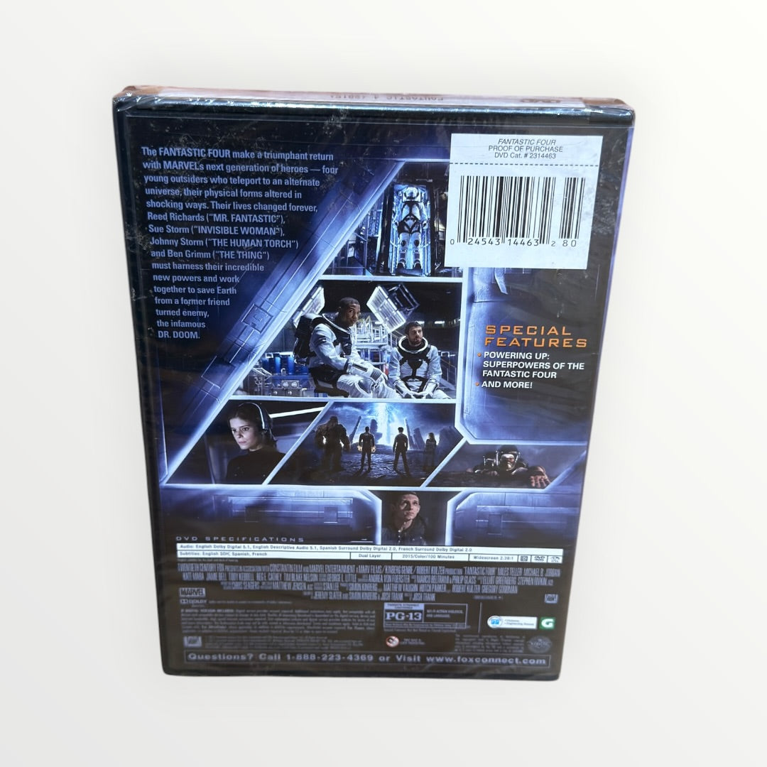 Fantastic Four DVD, 2015