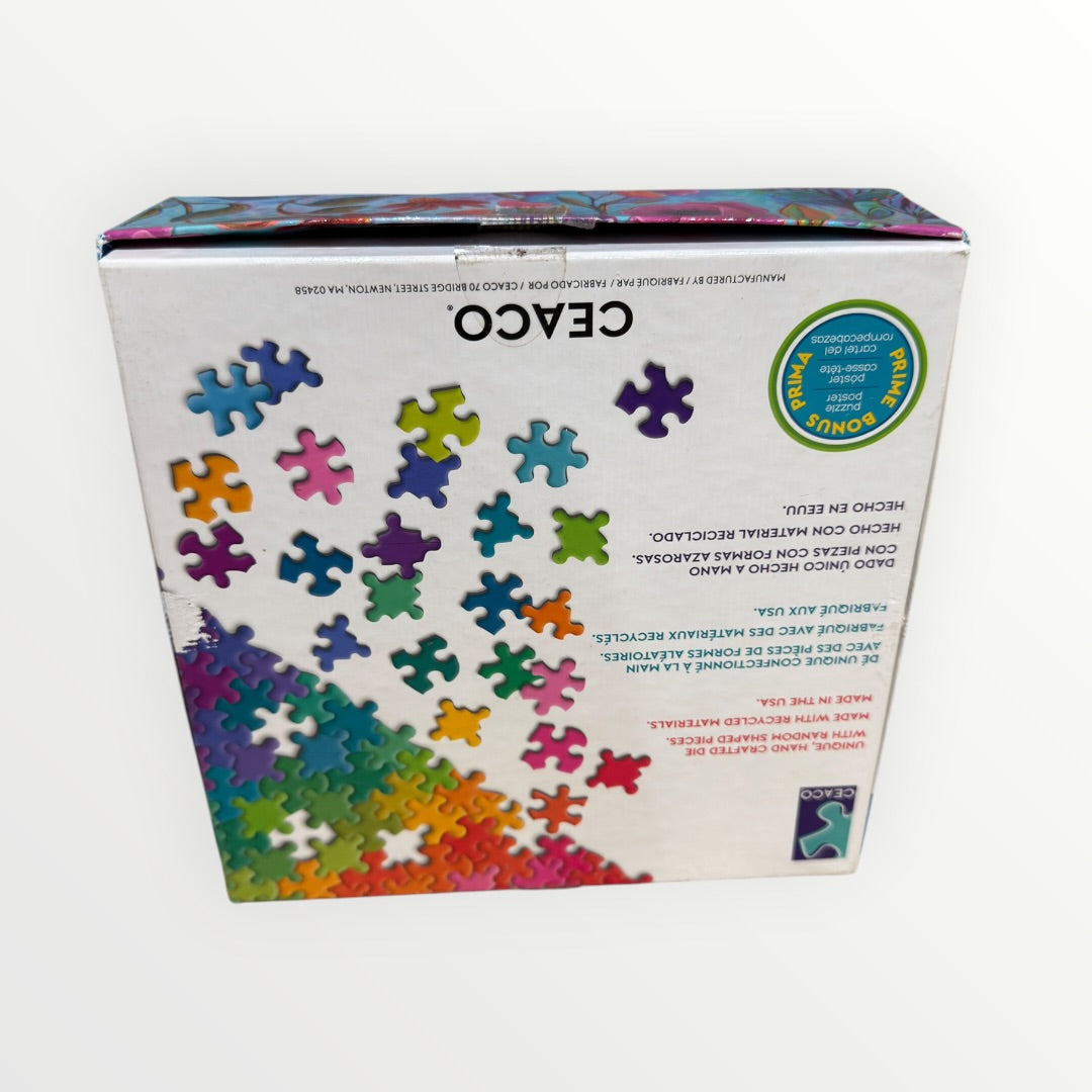 Peggy's Garden: Colorful Conversation 1000-Piece Jigsaw Puzzle
