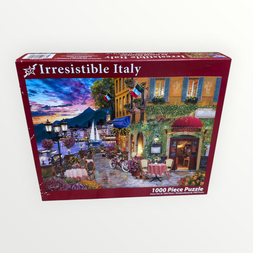 Irresistible Italy 1000-Piece Jigsaw Puzzle