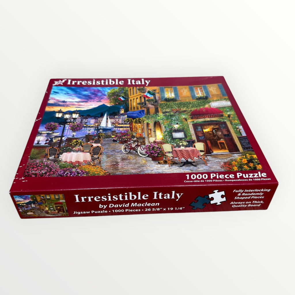 Irresistible Italy 1000-Piece Jigsaw Puzzle