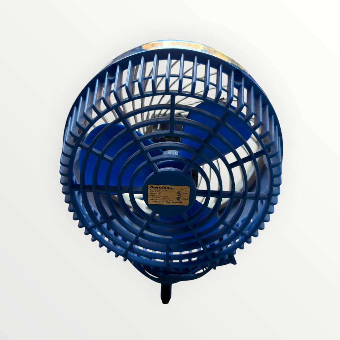 Vintage 1990s Duracraft DT-70 Turbo Fan 10" x 9' x 5.5"
