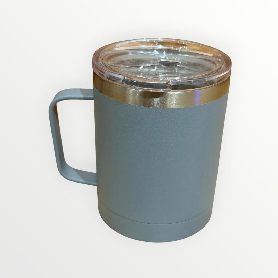 Polar Camel 12 oz. Stainless Steel Vacuum Insulated Mug with Handle & Slider Lid