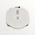 George Foreman Lean Mean Fat Grilling Machine Indoor Grill White Model GR10A with Easy Clean Drip Tray