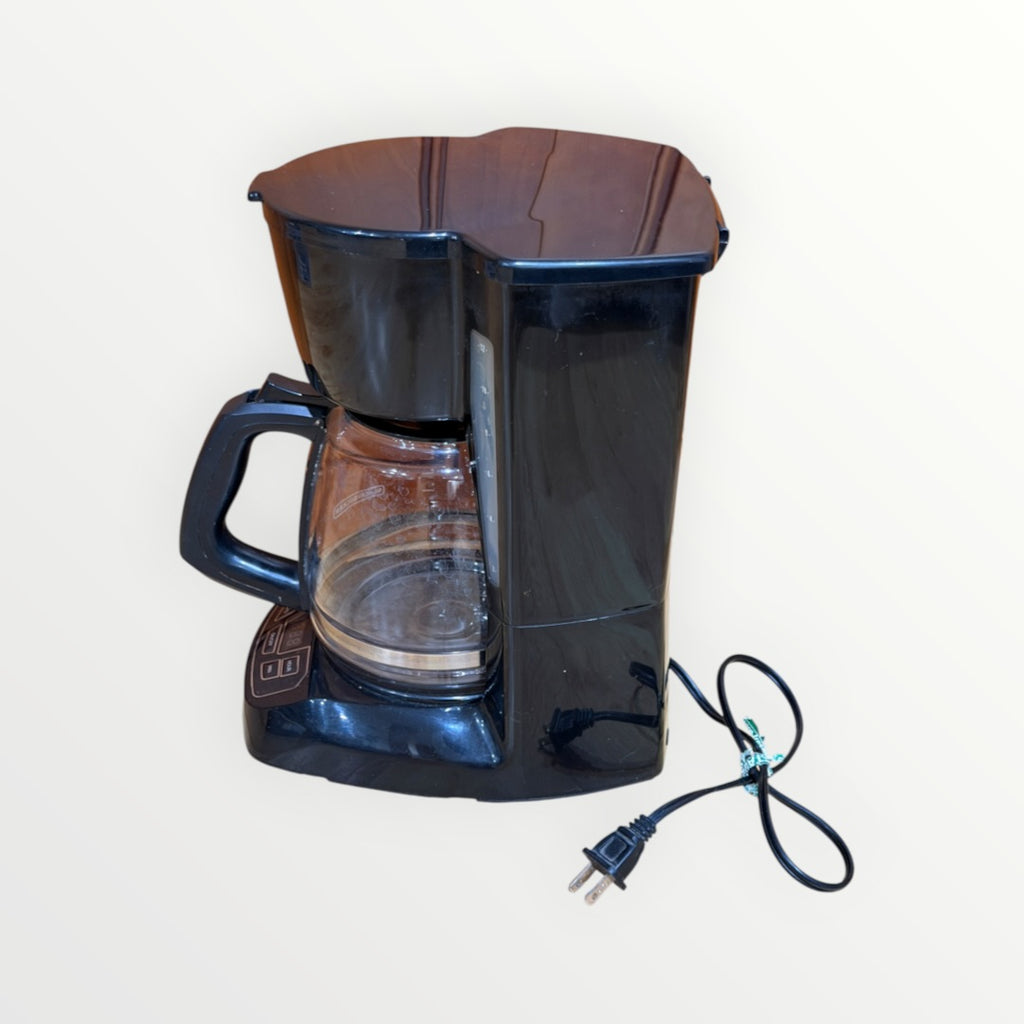 Hamilton Beach 12 cups Black/Silver Coffee Maker