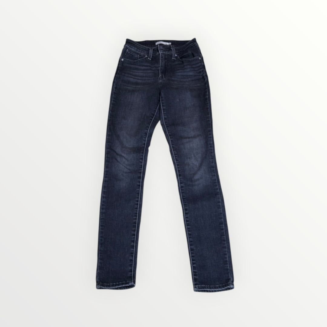 Levi's Dark Wash Women's Skinny Jeans Size: 25