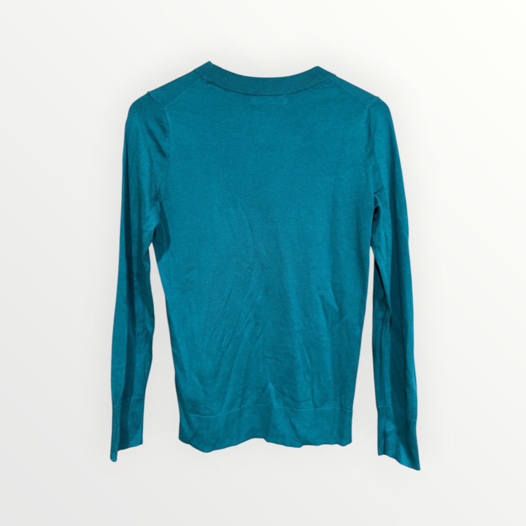 Women's Banana Republic Teal Green Crewneck Sweater Size: S