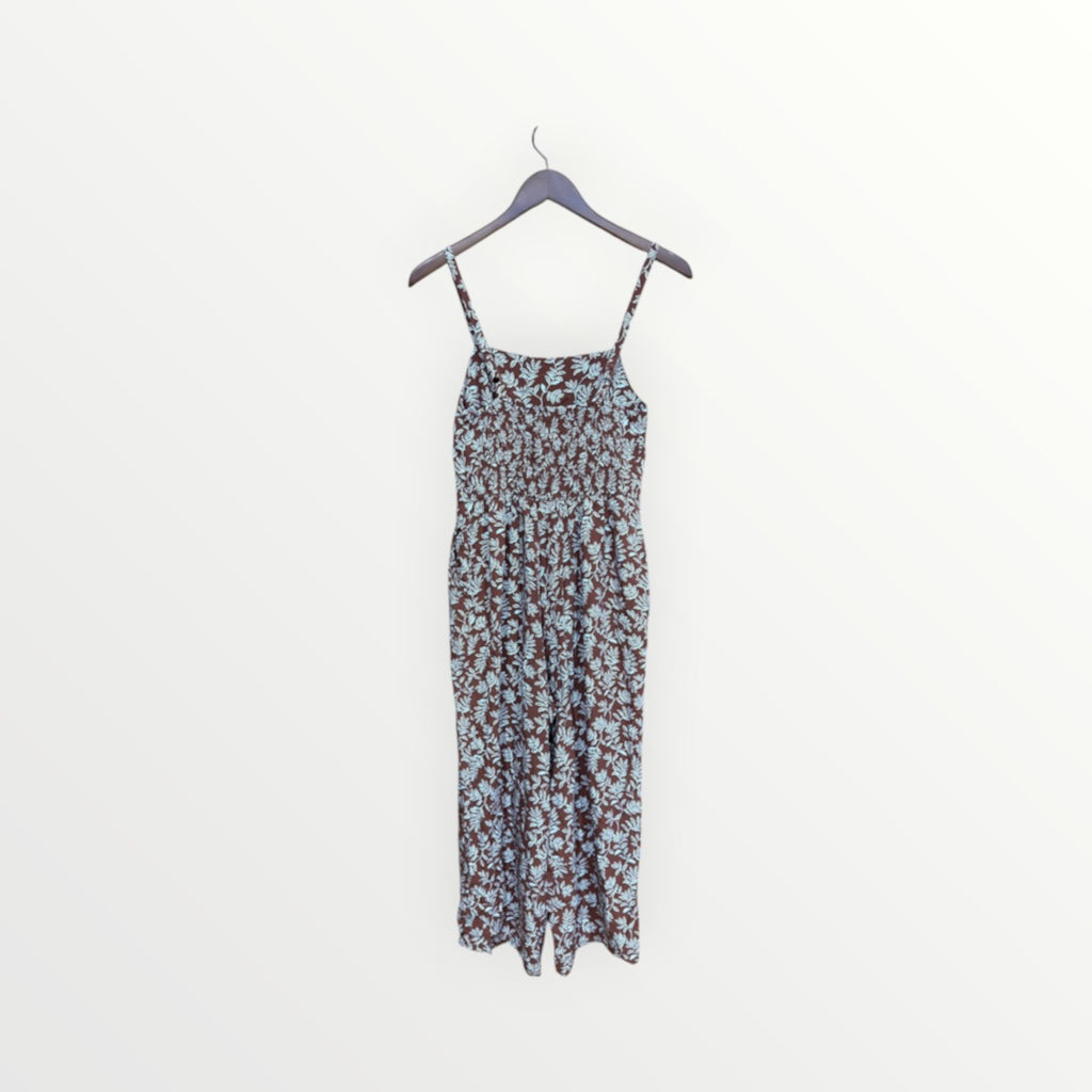 Old Navy Women's Printed Square-Neck Cami Jumpsuit Size: S