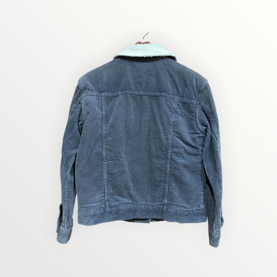 PacSun Women's Corduroy Sherpa Jacket Size: M