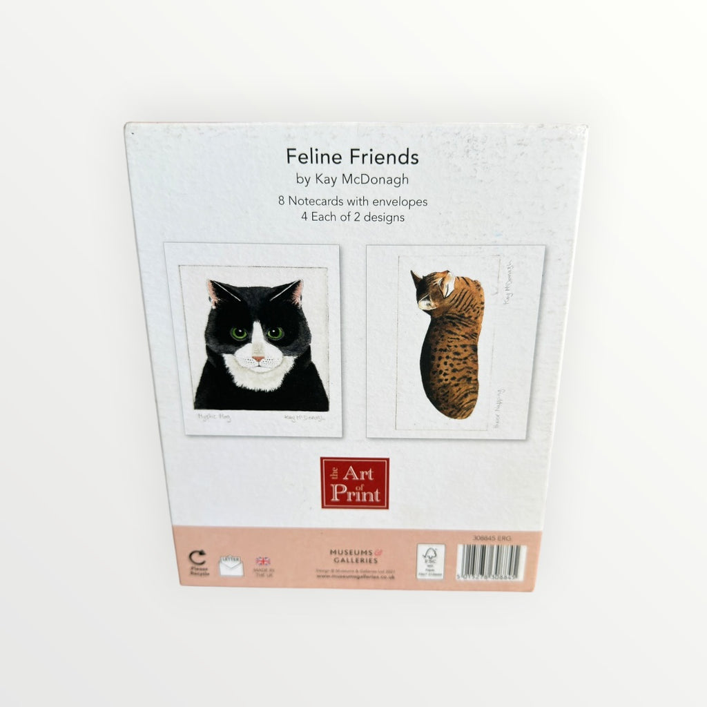 Feline Friends by Kay McDonagh Notecards