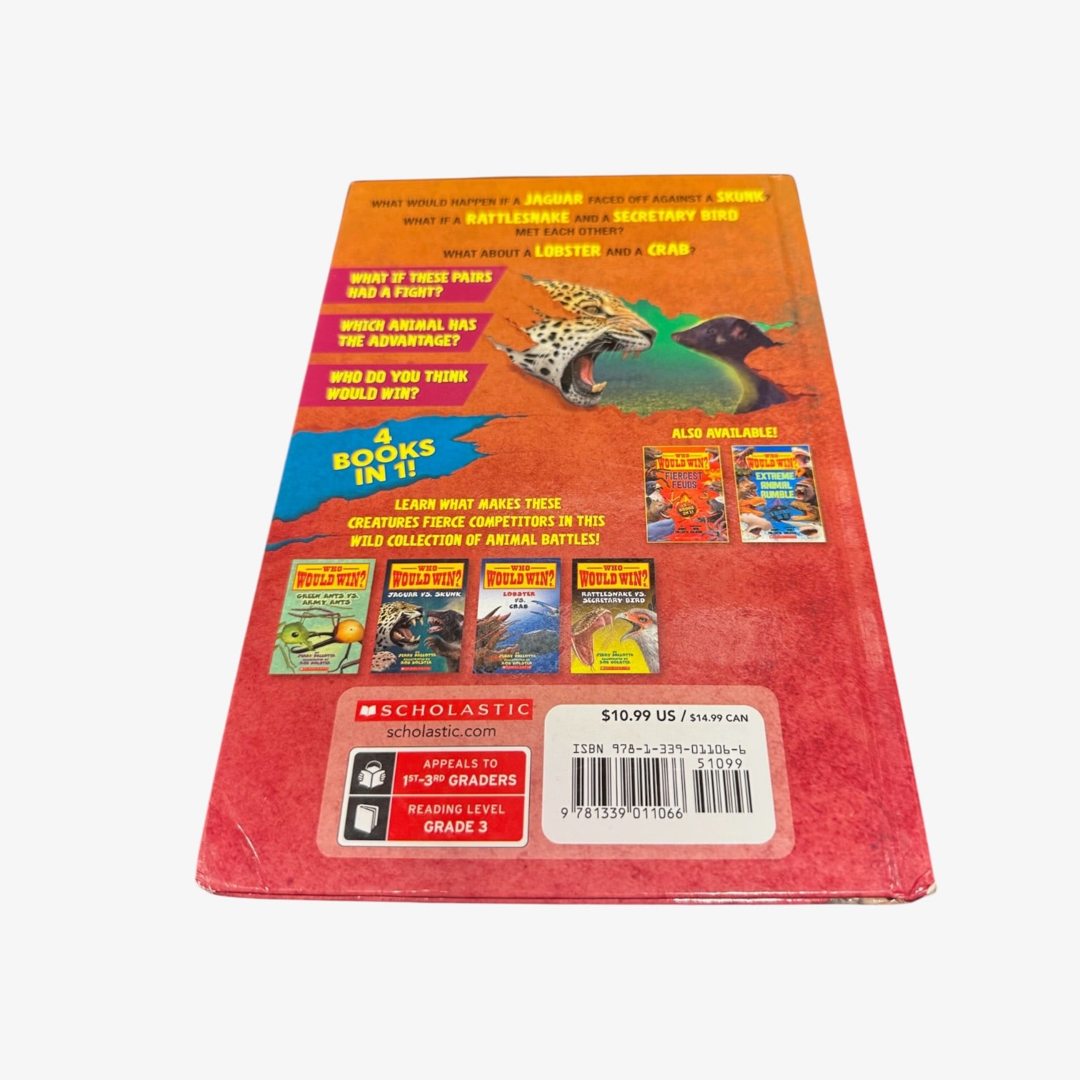 Who Would Win? Wild Warrior 4 Books in 1 by Scholastic