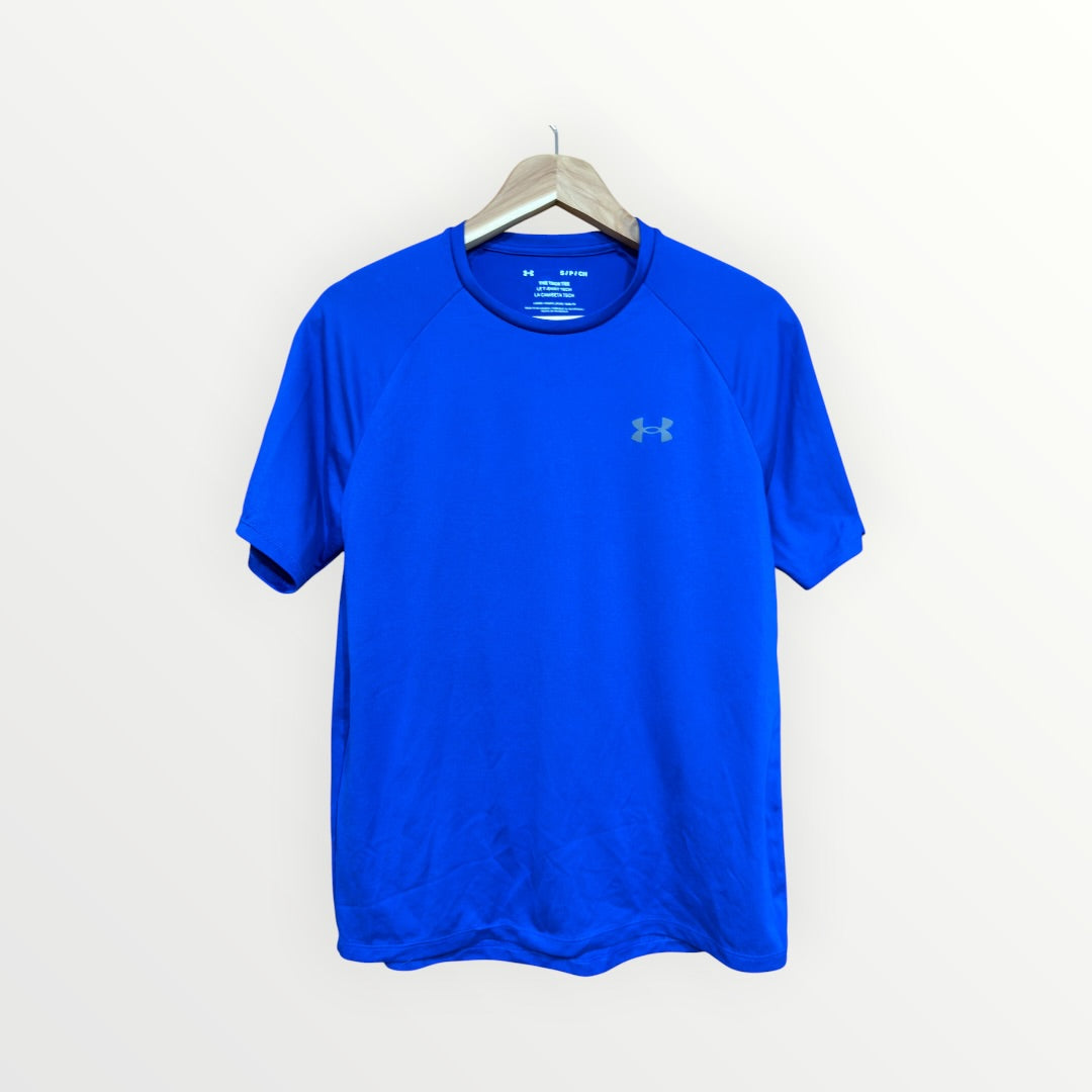UA Tech™ Textured Men's Short Sleeve Silica Green Size: S