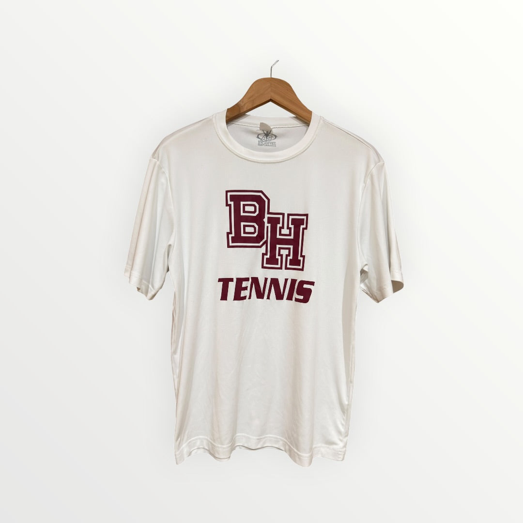 Belmont Hill Tennis Performance T-Shirt White Size: S