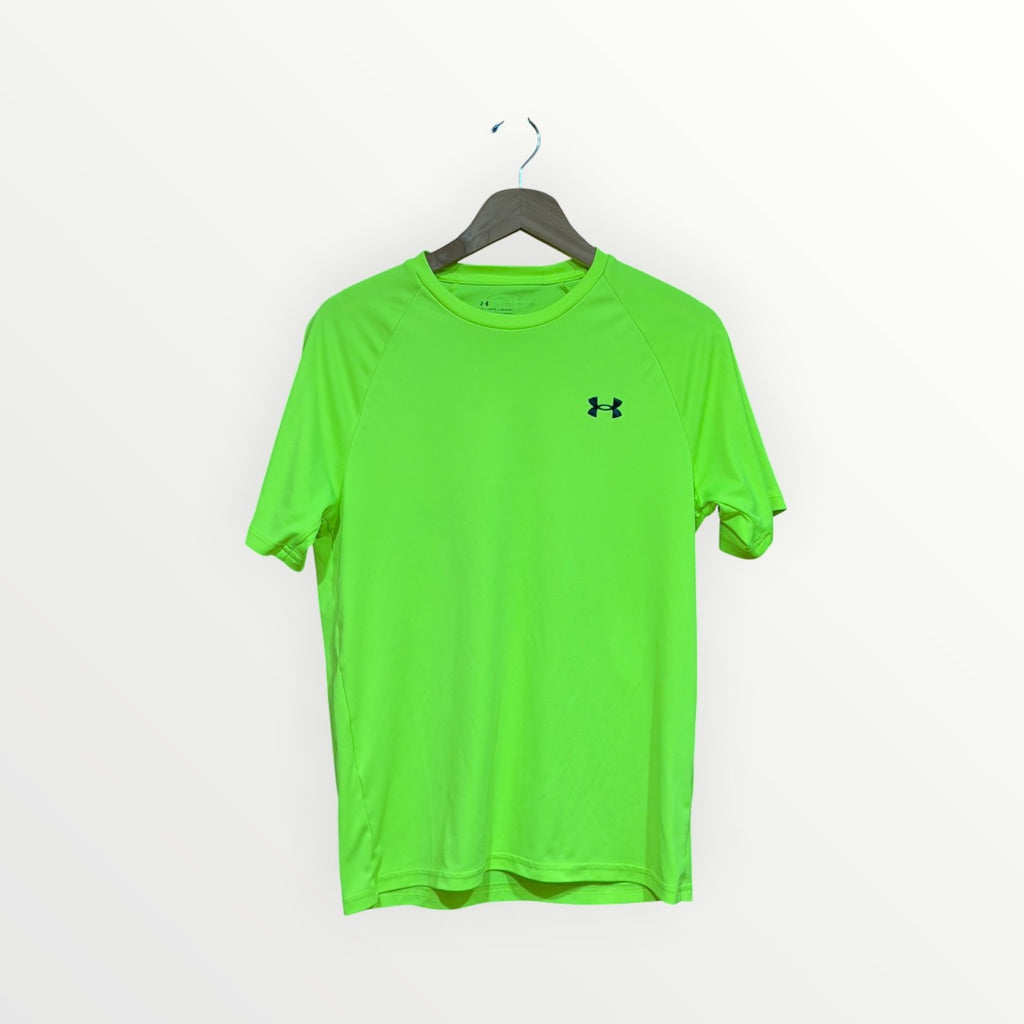 UA Tech™ Textured Men's Short Sleeve Silica Green Size: S