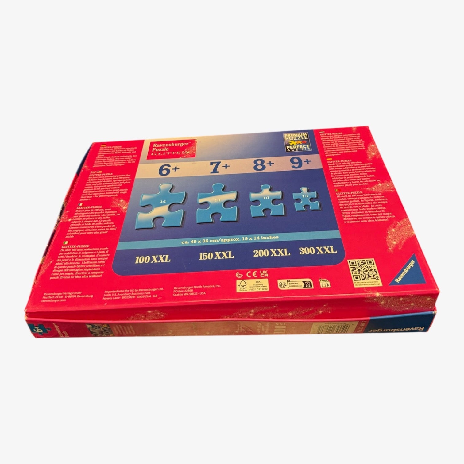 Ravensburger 100-piece XXL Glitter Unicorn Puzzle