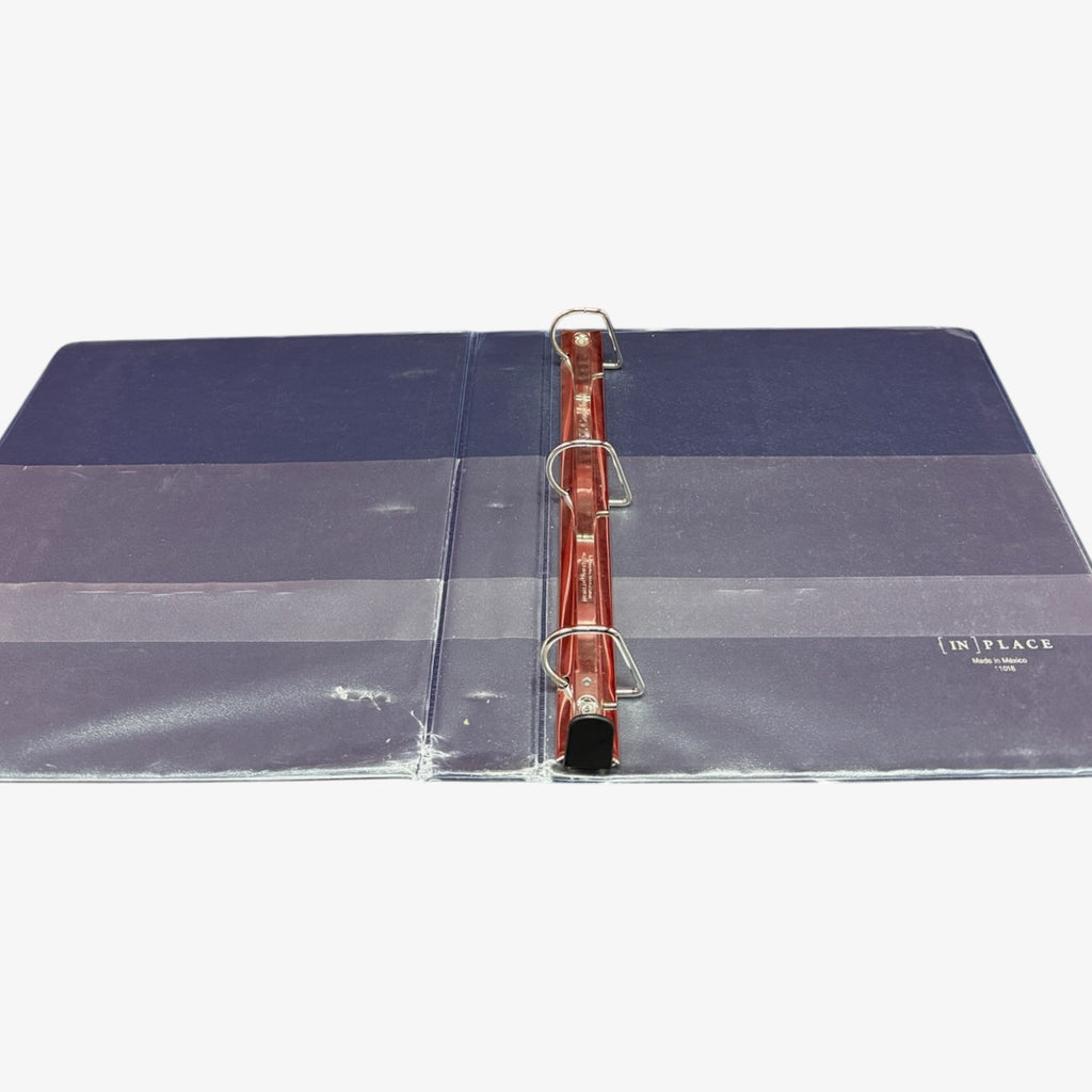 Blue Heavy Duty View 3-Ring Binder 1.5"