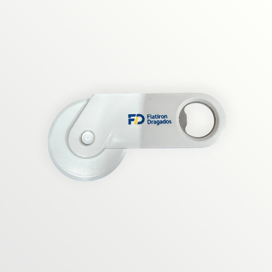 Flatiron 2-in-1 Pizza Cutter and Bottle Opener