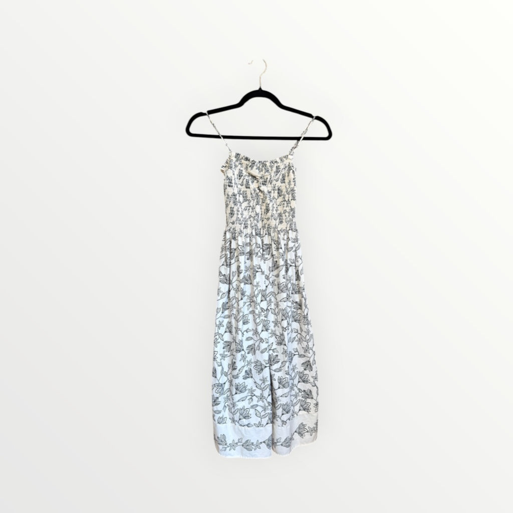 H&M Smocked-bodice Dress Size: S