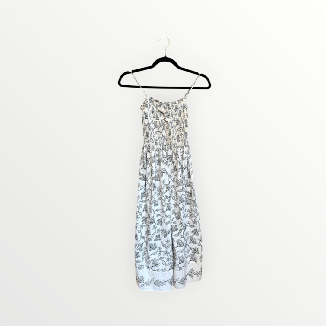 H&M Smocked-bodice Dress Size: S