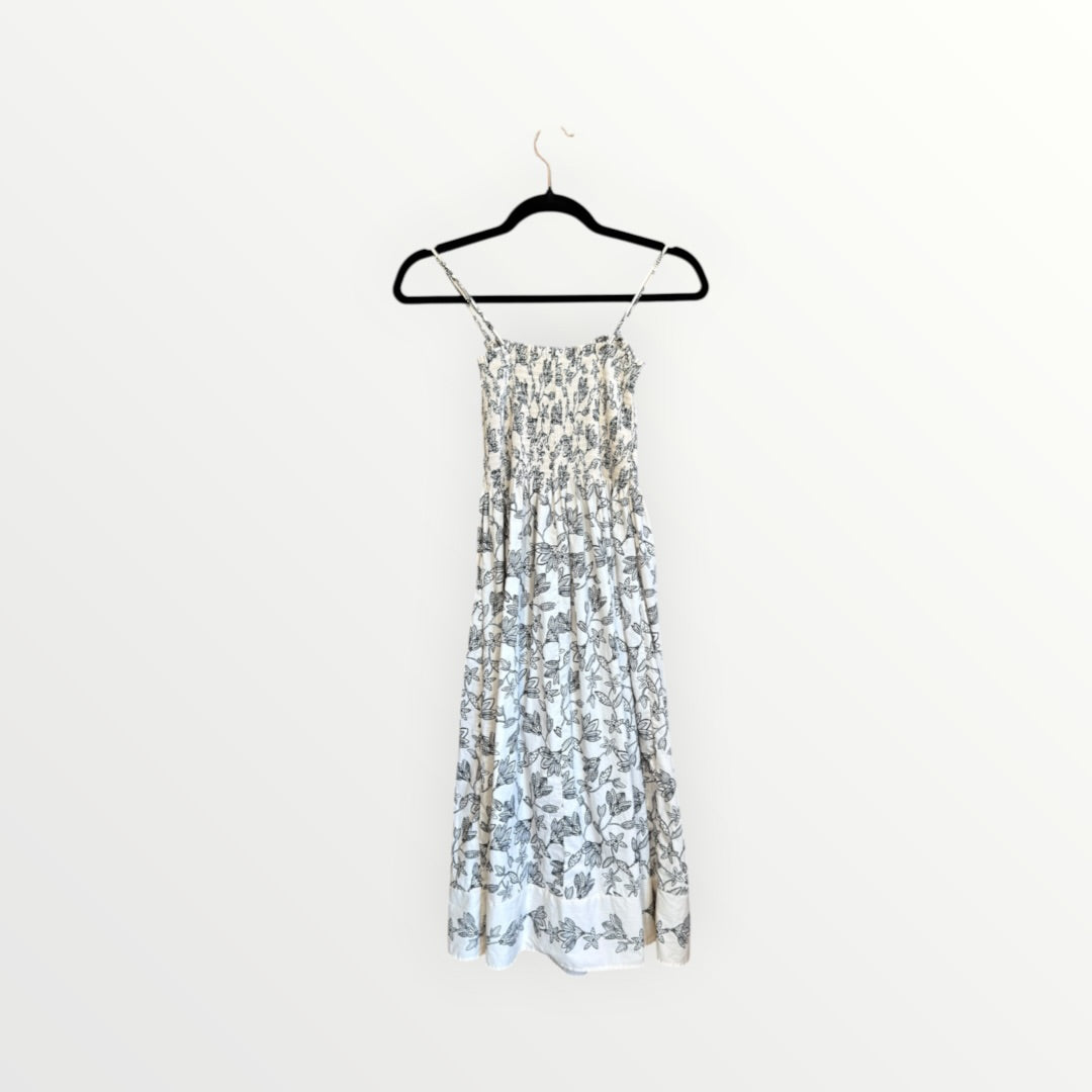 H&M Smocked-bodice Dress Size: S