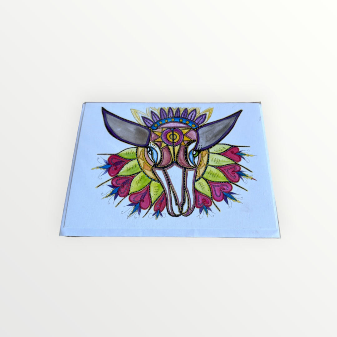 Love Bird Series Blank Greeting Card 5" X 7"