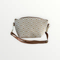 Bohemian Woven Crossbody/Dome Bag 9.5"x 6"x 3"