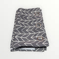 Set of 2 Sun Zero Kenwood Chevron Blackout Grommet Curtain Panels, Gray, 40"W x 95"L