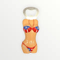 Puerto Rico Bikini Torso Bottle Opener/Fridge Magnet
