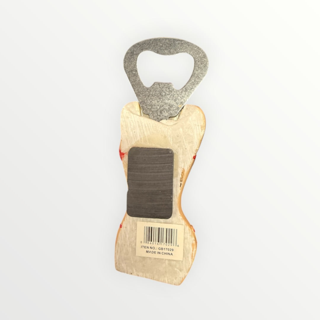 Puerto Rico Bikini Torso Bottle Opener/Fridge Magnet