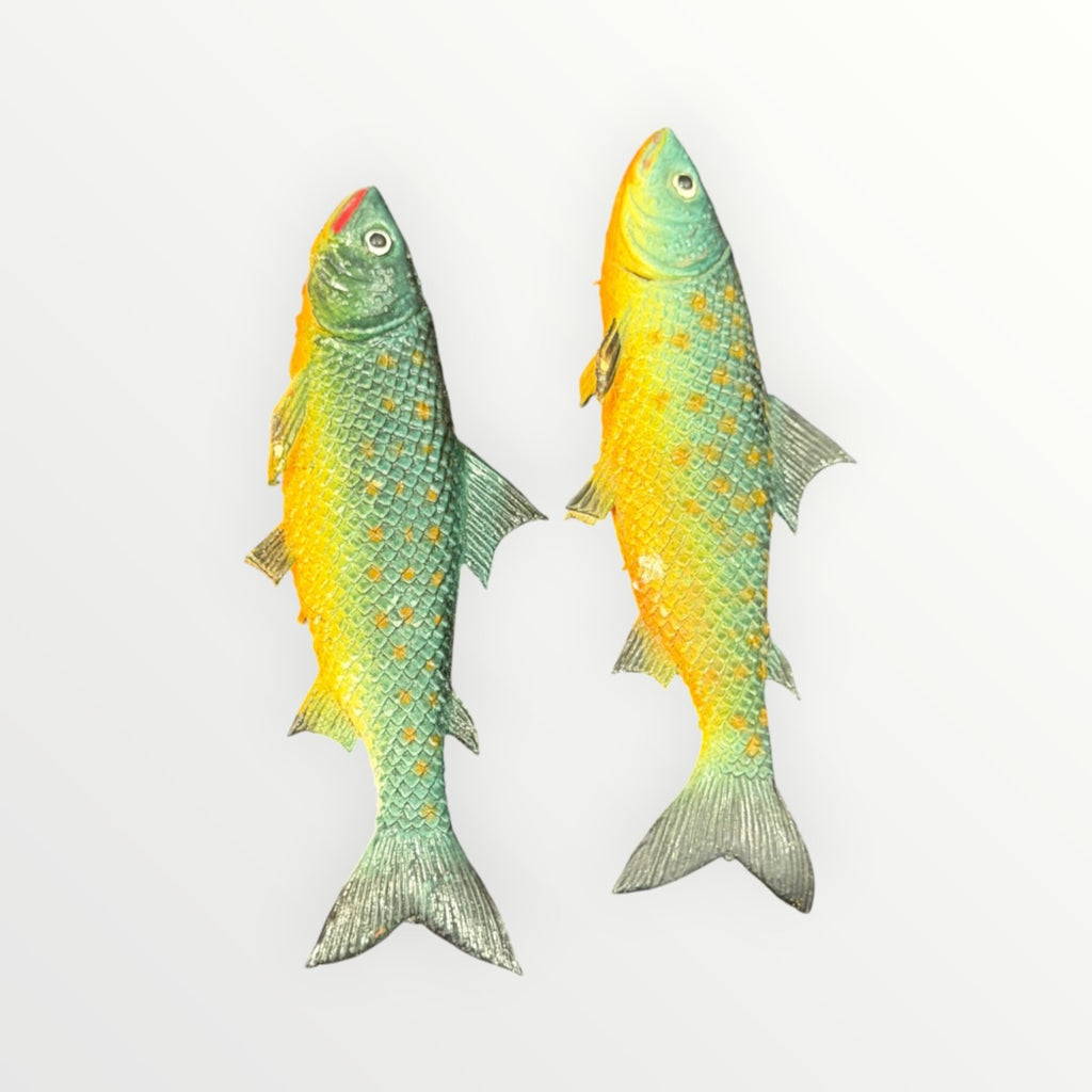 A Pair of Mini Fake PU Soft Fish 4"L x 1"W