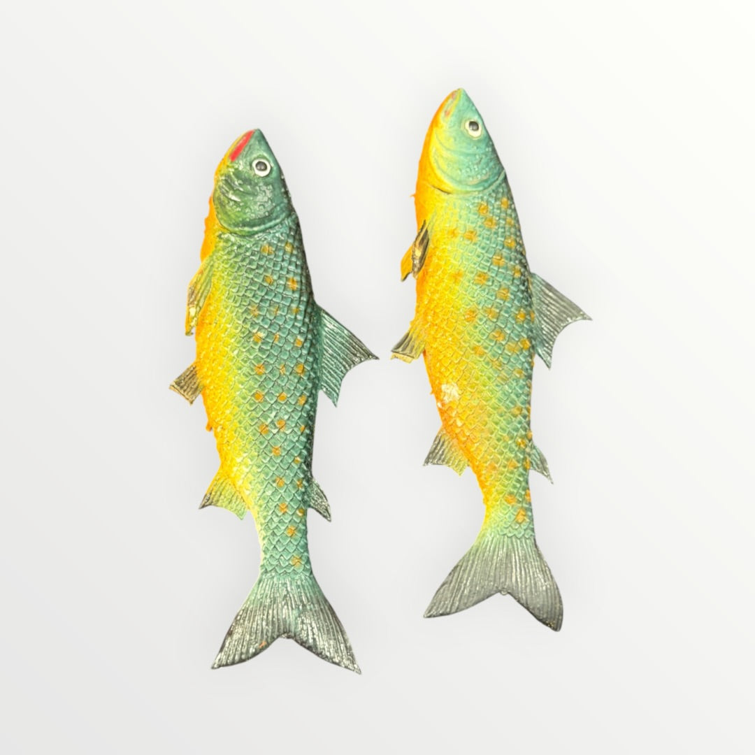 A Pair of Mini Fake PU Soft Fish 4"L x 1"W