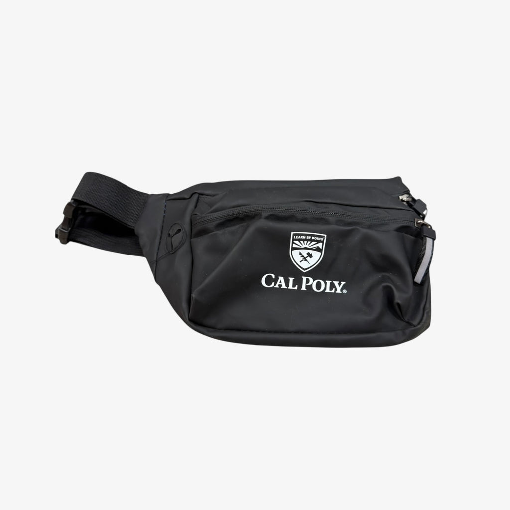 Cal Poly Black Waist Bag