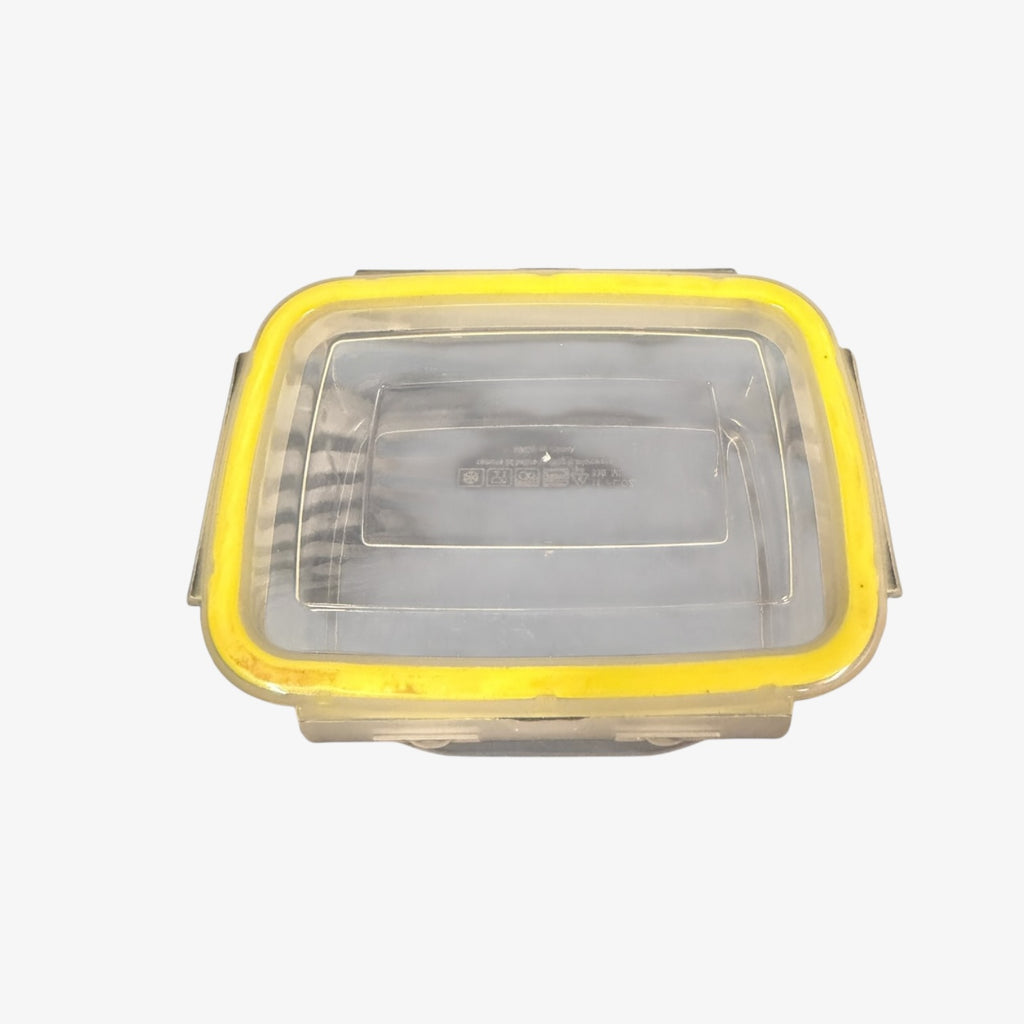 Clear Plastic Food Container w/Lid 11oz